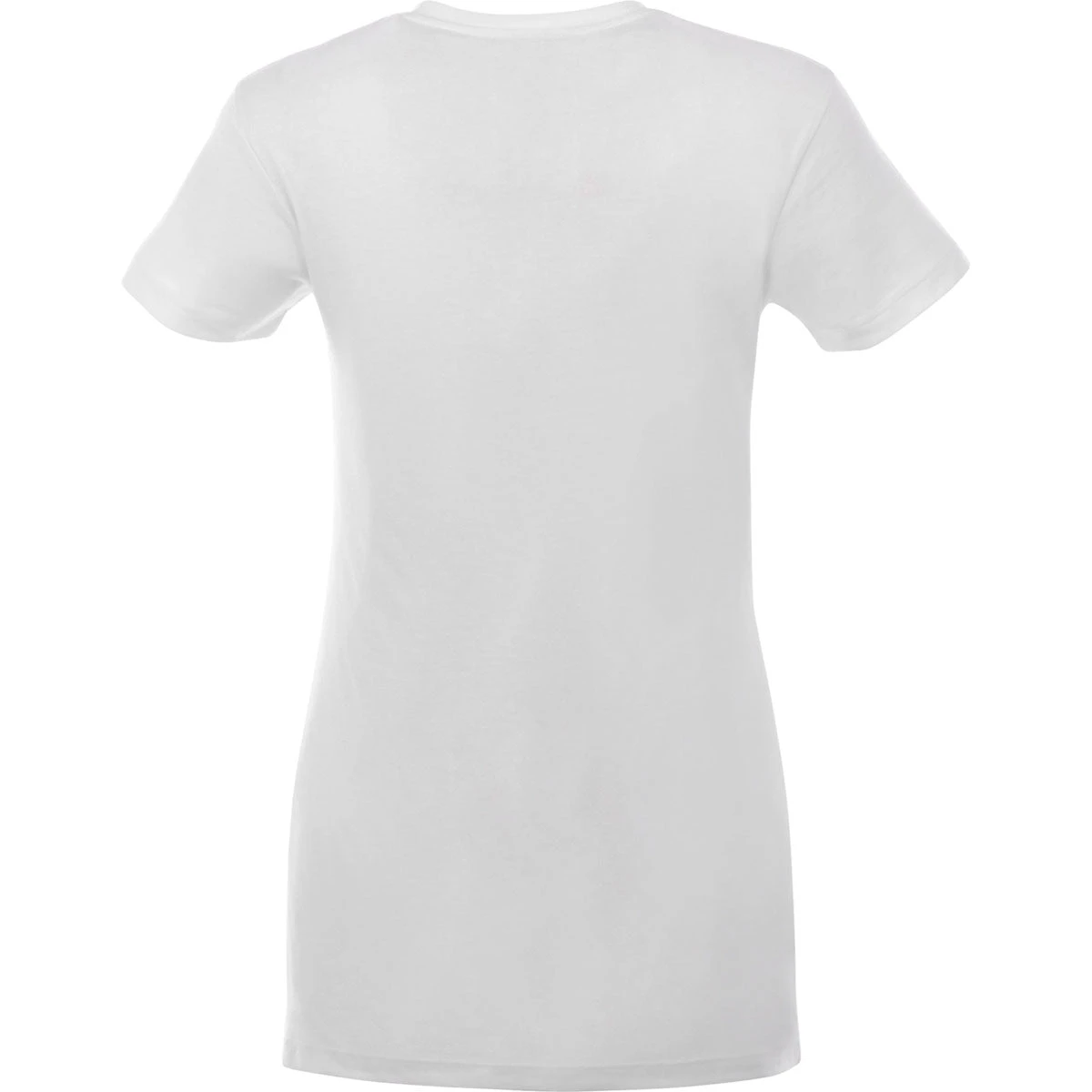 Elevate Women's White Monroe Short Sleeve Pocket Tee 4 Elevate Women's White Monroe Short Sleeve Pocket Tee - Image 2