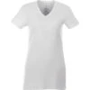 Elevate Women's White Monroe Short Sleeve Pocket Tee -Elevate TM97815 White F