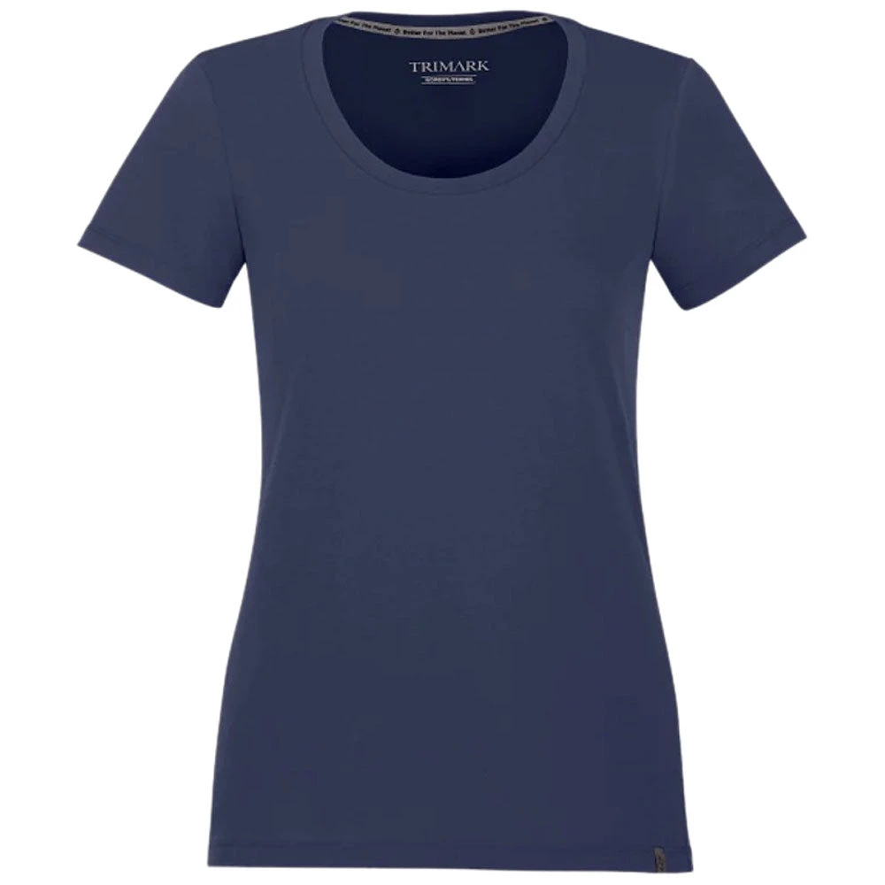 Elevate Women's Vintage Navy Somoto Eco Short Sleeve Tee 3 Elevate Women's Vintage Navy Somoto Eco Short Sleeve Tee