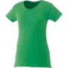 Elevate Women's Kelly Green Heather Bodie Short Sleeve T-Shirt 2 Elevate Women's Kelly Green Heather Bodie Short Sleeve T-Shirt -Elevate TM97879 Kelly Green Heather F