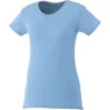 Elevate Women's Sky Heather Bodie Short Sleeve T-Shirt -Elevate TM97879 Sky Heather F