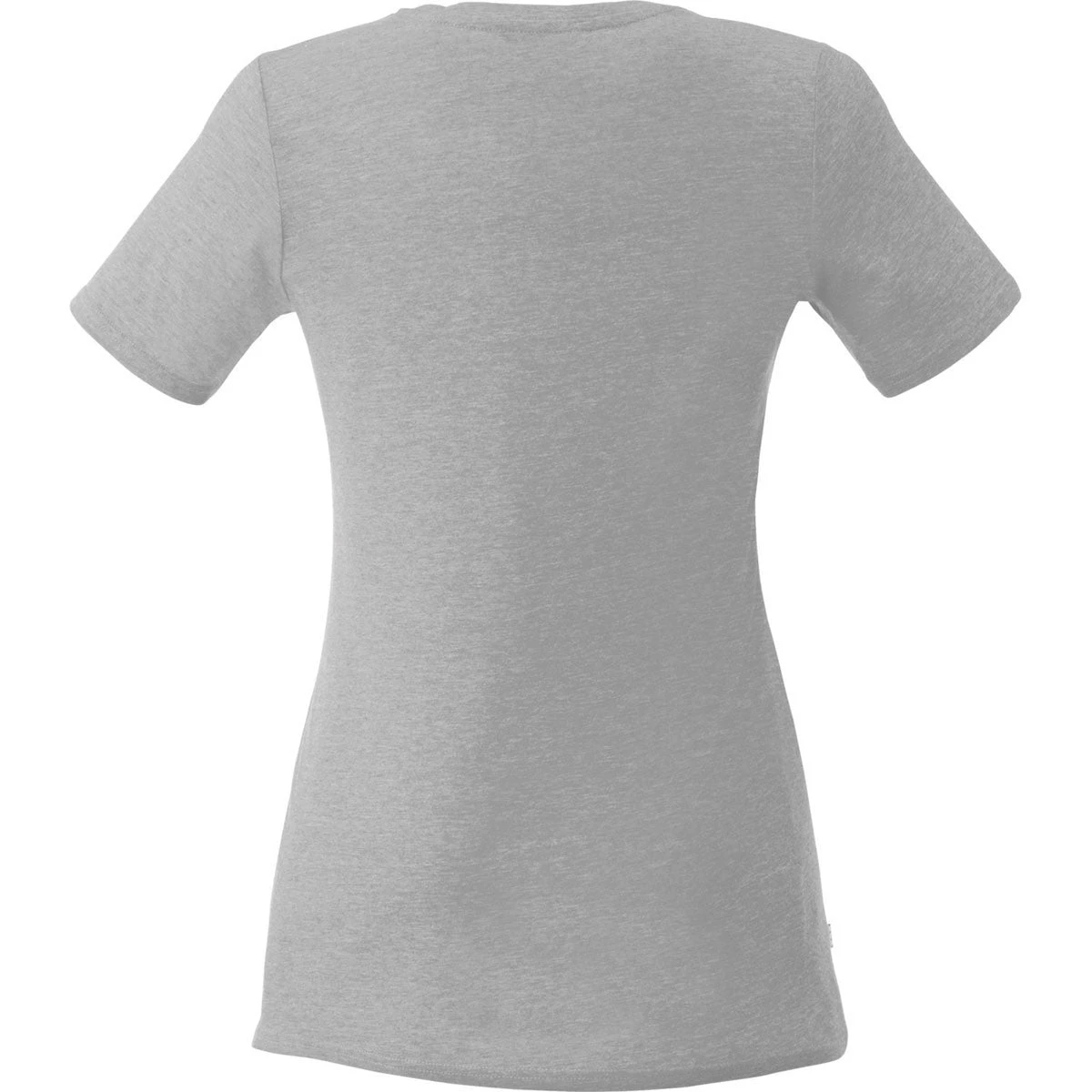 Elevate Women's Heather Grey Sarek Short Sleeve T-Shirt 4 Elevate Women's Heather Grey Sarek Short Sleeve T-Shirt - Image 2