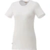 Elevate Women's White Sarek Short Sleeve T-Shirt 2 Elevate Women's White Sarek Short Sleeve T-Shirt -Elevate TM97887 White F