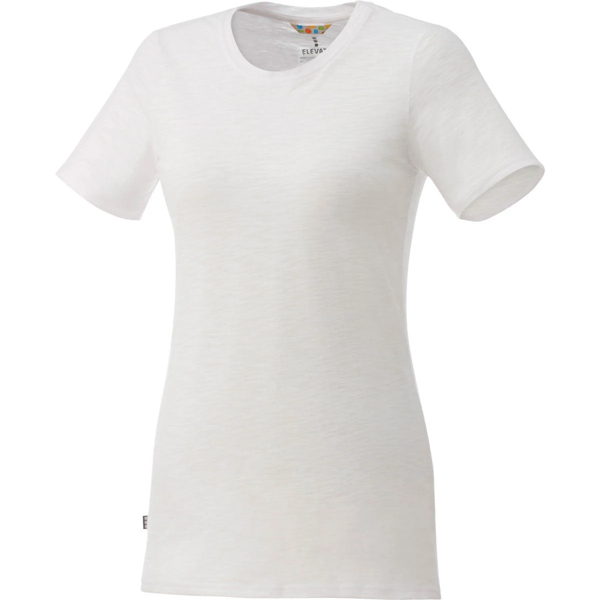 Elevate Women's White Sarek Short Sleeve T-Shirt 3 Elevate Women's White Sarek Short Sleeve T-Shirt