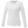 Elevate Women's White Parima Long Sleeve Tech Tee -Elevate TM97888 White F