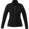 Elevate Women's Black Rixford Polyfleece Jacket 2 Elevate Women's Black Rixford Polyfleece Jacket -Elevate TM98130 Black F