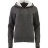 Elevate Women's Heather Dark Charcoal Cypress Fleece Zip Hoody