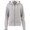 Elevate Women's Heather Grey Cypress Fleece Zip Hoody