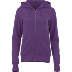 Elevate Women's Purple Cypress Fleece Zip Hoody