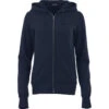 Elevate Women's Vintage Navy Cypress Fleece Zip Hoody 2 Elevate Women's Vintage Navy Cypress Fleece Zip Hoody -Elevate TM98135 Vintage Navy F