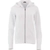 Elevate Women's White Cypress Fleece Zip Hoody 1 Elevate Women's White Cypress Fleece Zip Hoody -Elevate TM98135 White F