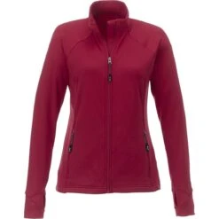 Elevate Women's Team Red Kirkwood Knit Jacket