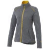 Elevate Women's Yellow/Heather Charcoal Tamarack Full Zip Jacket