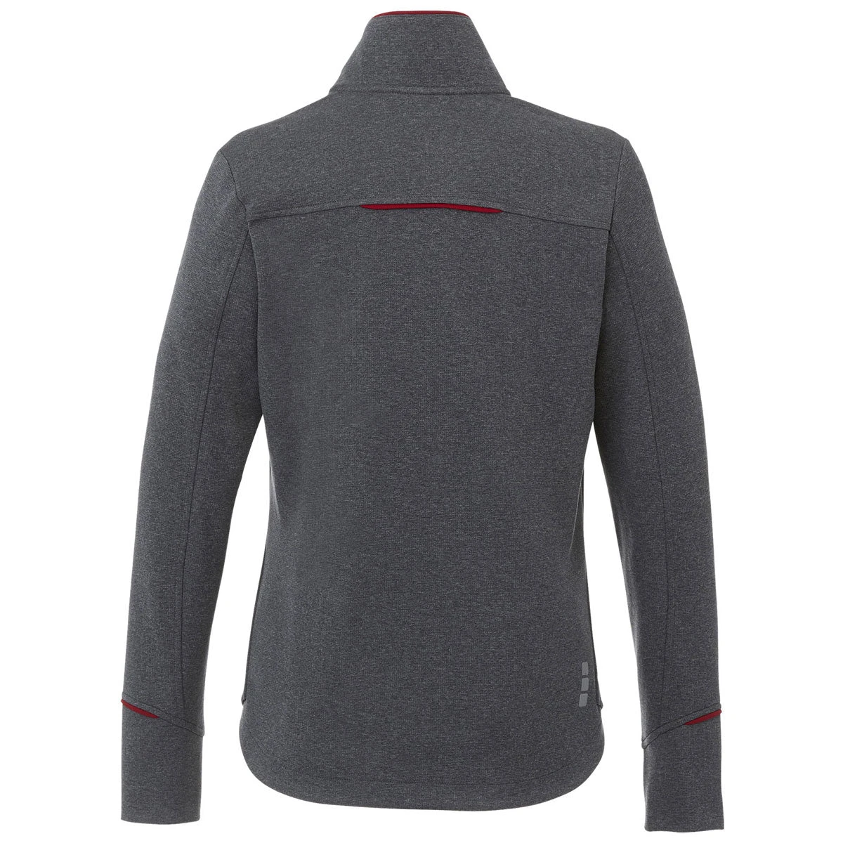 Elevate Women's Team Red/Heather Charcoal Tamarack Full Zip Jacket 4 Elevate Women's Team Red/Heather Charcoal Tamarack Full Zip Jacket - Image 2