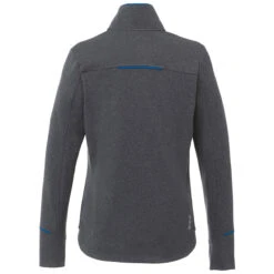 Elevate Women's Olympic Blue/Heather Charcoal Tamarack Full Zip Jacket -Elevate TM98137 431 B