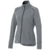 Elevate Women's Black/Heather Charcoal Tamarack Full Zip Jacket -Elevate TM98137 995 F