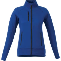 Elevate Women's Metro Blue Panorama Hybrid Knit Jacket