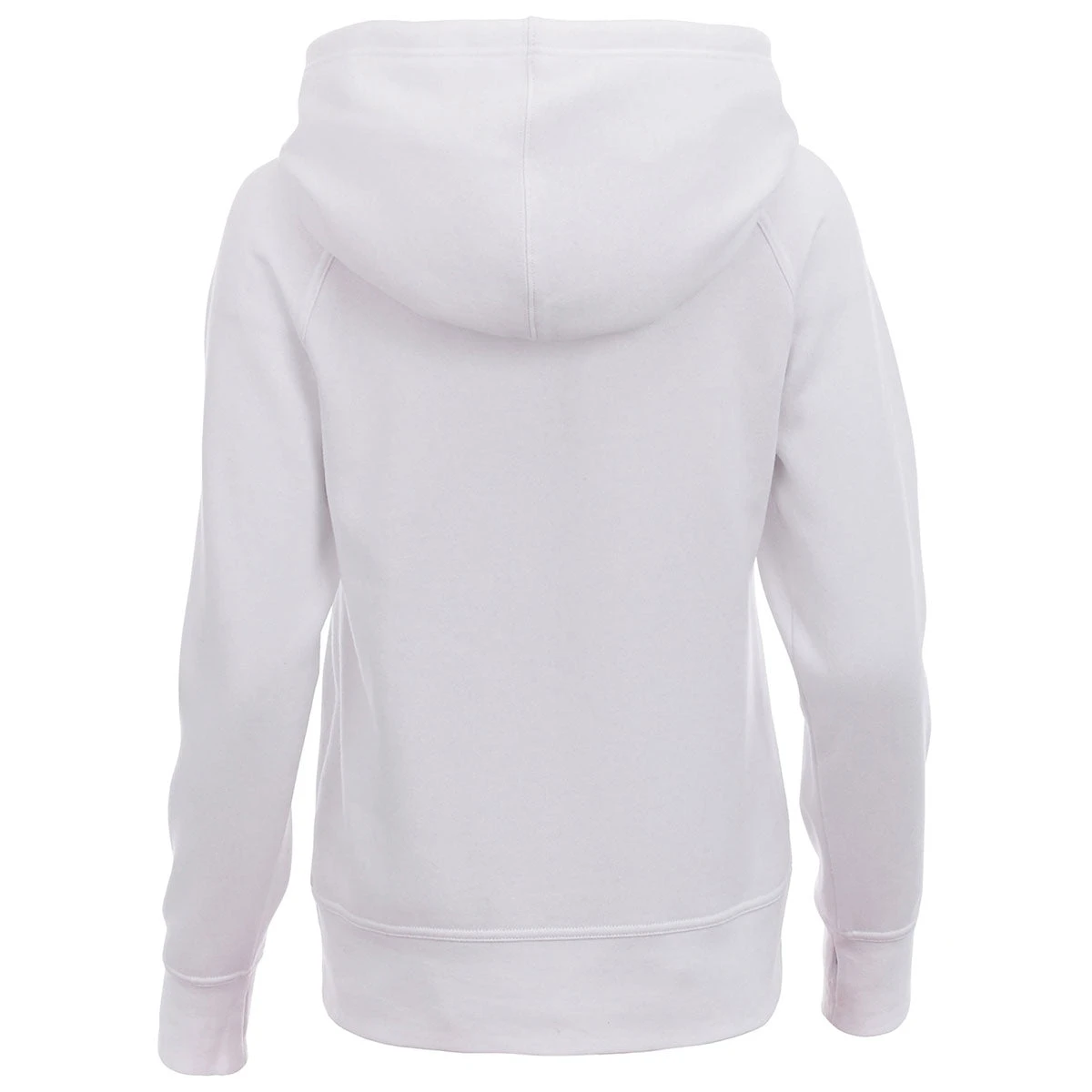 Elevate Women's White Dayton Fleece Hoody 4 Elevate Women's White Dayton Fleece Hoody - Image 2