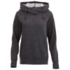 Elevate Women's Heather Dark Charcoal Dayton Fleece Hoody