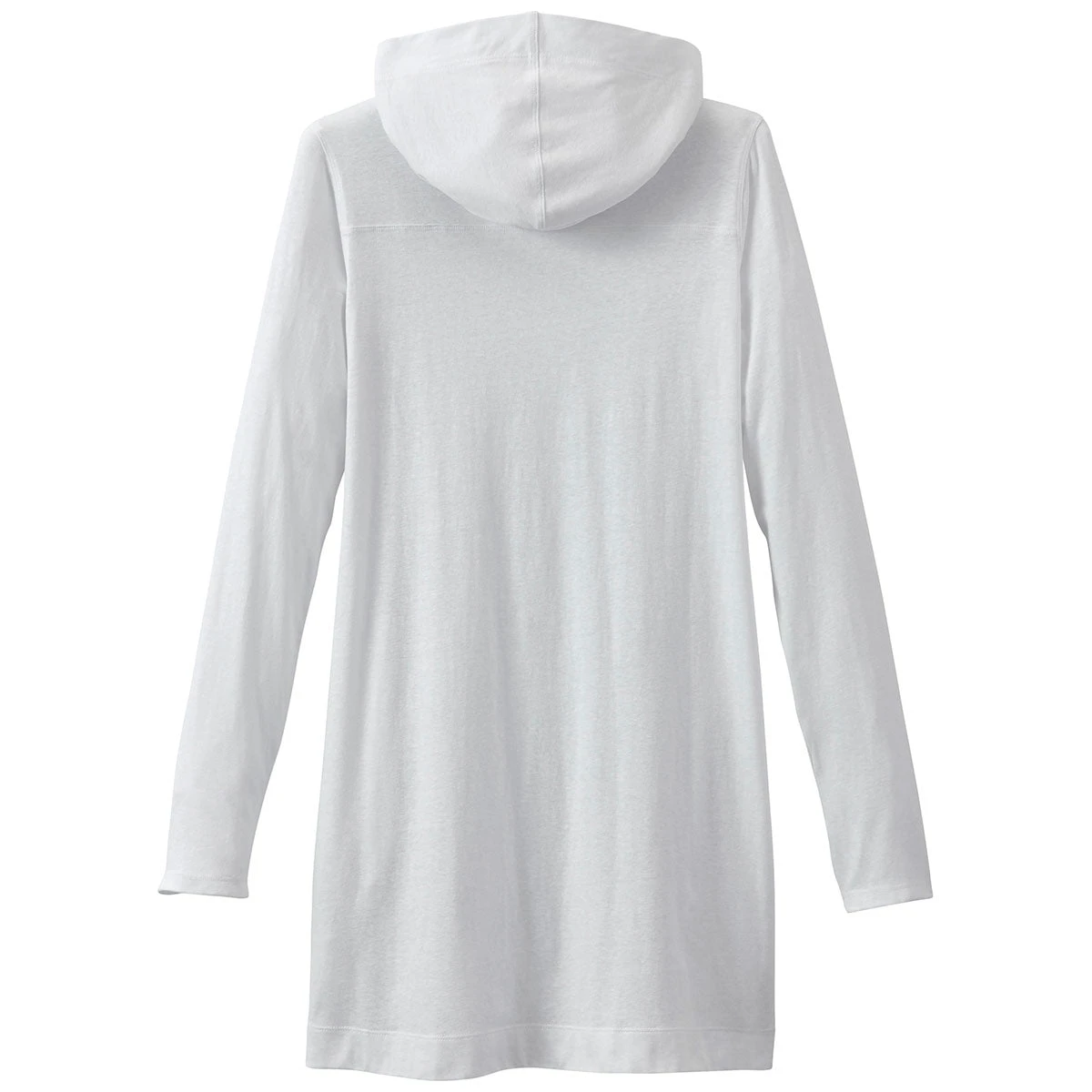 Elevate Women's White Ashland Knit Hooded Cardigan 4 Elevate Women's White Ashland Knit Hooded Cardigan - Image 2