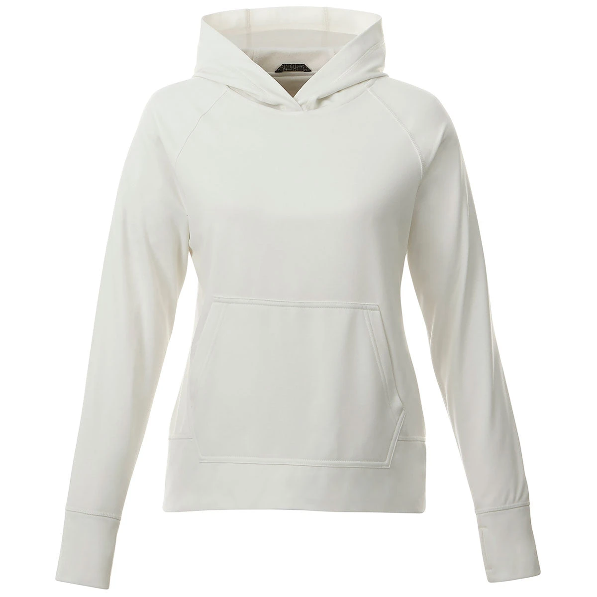 Elevate Women's White Coville Knit Hoody 3 Elevate Women's White Coville Knit Hoody