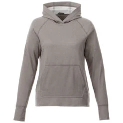 Elevate Women's Heather Grey Coville Knit Hoody