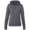 Elevate Women's Heather Dark Charcoal Lavar Eco Knit Hoody 1 Elevate Women's Heather Dark Charcoal Lavar Eco Knit Hoody -Elevate TM98222 Heather Dark Charcoal F