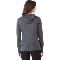 Elevate Women's Heather Dark Charcoal Lavar Eco Knit Hoody 10 Elevate Women's Heather Dark Charcoal Lavar Eco Knit Hoody -Elevate TM98222 Heather Dark Charcoal HTB