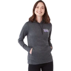 Elevate Women's Heather Dark Charcoal Lavar Eco Knit Hoody 9 Elevate Women's Heather Dark Charcoal Lavar Eco Knit Hoody -Elevate TM98222 Heather Dark Charcoal HTF