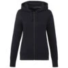Elevate Women's Black Argus Eco Fleece Full Zip Hoody