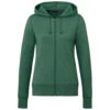 Elevate Women's Juniper Heather Argus Eco Fleece Full Zip Hoody