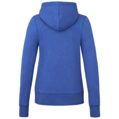 Elevate Women's New Royal Heather Argus Eco Fleece Full Zip Hoody 5 Elevate Women's New Royal Heather Argus Eco Fleece Full Zip Hoody -Elevate TM98223 New Royal Heather B
