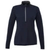 Elevate Women's Navy Vega Tech Half Zip 1 Elevate Women's Navy Vega Tech Half Zip -Elevate TM98304 Navy F