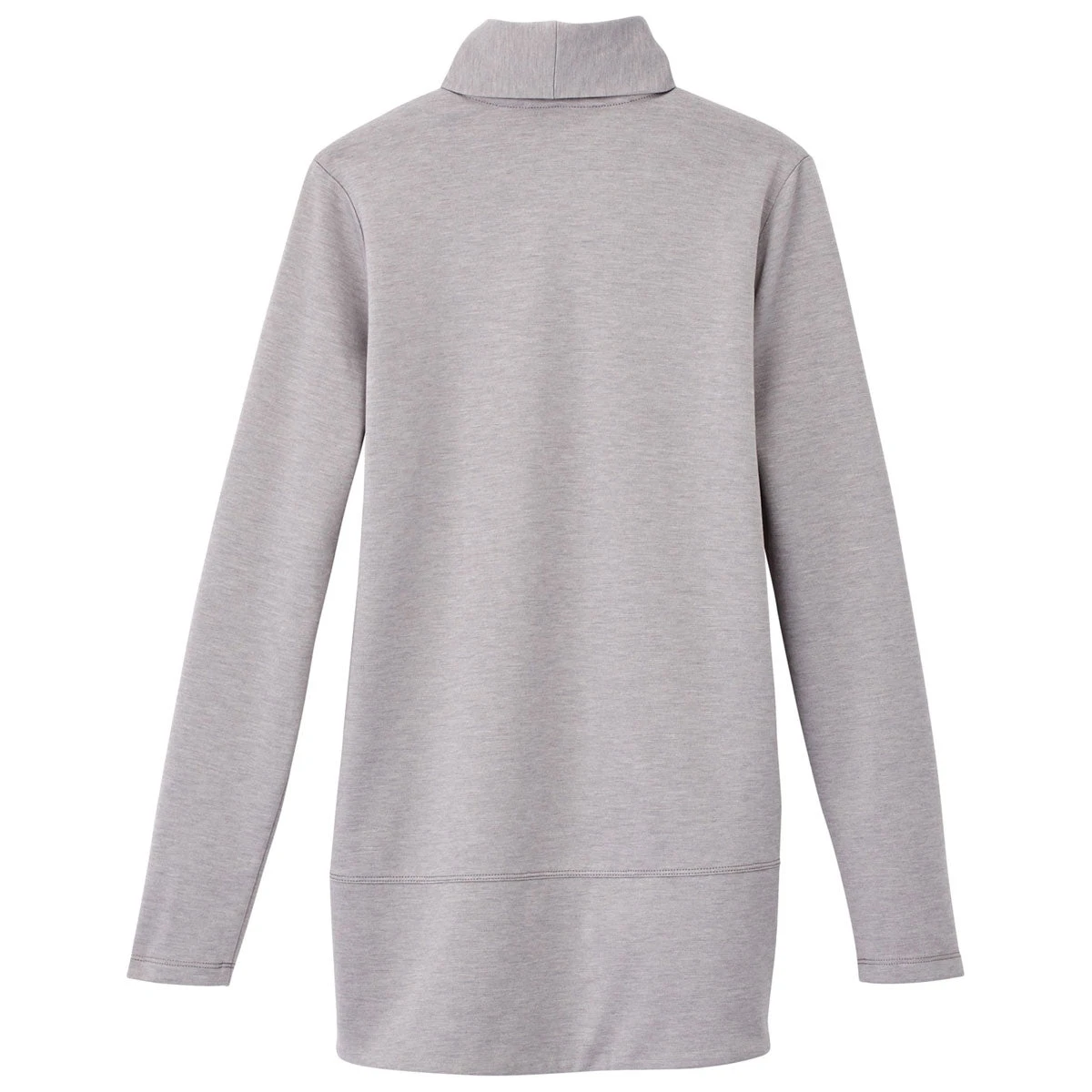 Elevate Women's Heather Grey Equinox Knit Blazer 4 Elevate Women's Heather Grey Equinox Knit Blazer - Image 2