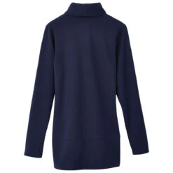 Elevate Women's Metro Blue Heather Equinox Knit Blazer -Elevate TM98613 Metro Blue Heather B