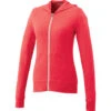 Elevate Women's Team Red Heather Garner Knit Full Zip Hoody -Elevate TM98731 Team Red Heather F
