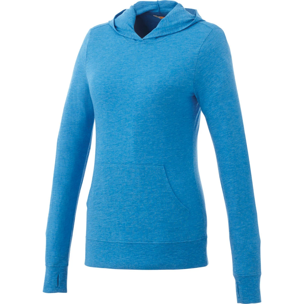 Elevate Women's Olympic Blue Heather Howson Knit Hoodie 3 Elevate Women's Olympic Blue Heather Howson Knit Hoodie