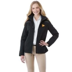 Elevate Women's Black Colton Fleece Lined Jacket 9 Elevate Women's Black Colton Fleece Lined Jacket -Elevate TM99101 Black HTF