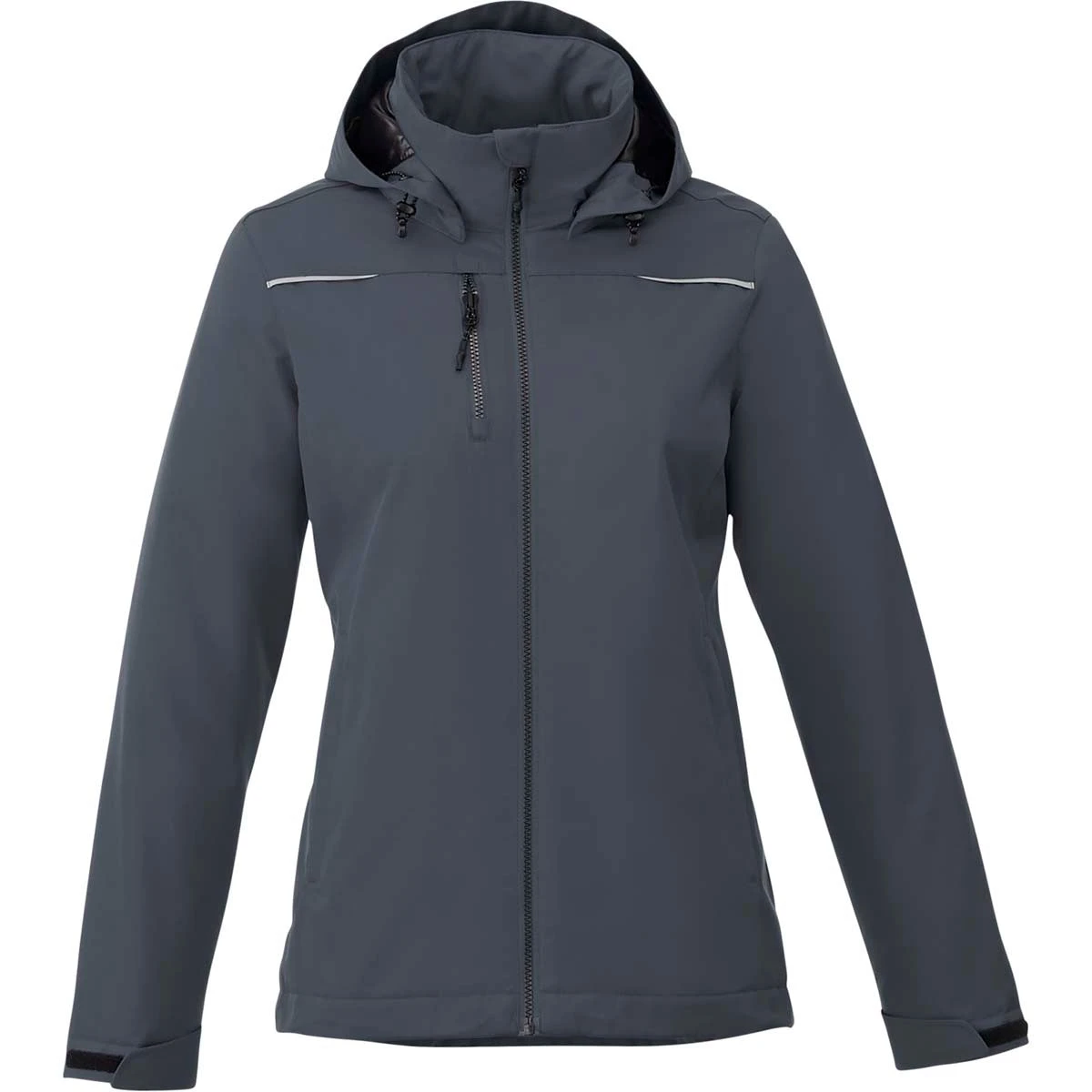 Elevate Women's Grey Storm Colton Fleece Lined Jacket 3 Elevate Women's Grey Storm Colton Fleece Lined Jacket