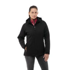Elevate Women's Black Bryce Insulated Softshell Jacket -Elevate TM99531 Black HTF