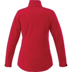 Elevate Women's Team Red Maxon Softshell Jacket 5 Elevate Women's Team Red Maxon Softshell Jacket -Elevate TM99534 Team Red B