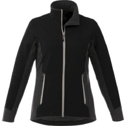 Elevate Women's Black Sopris Softshell Jacket