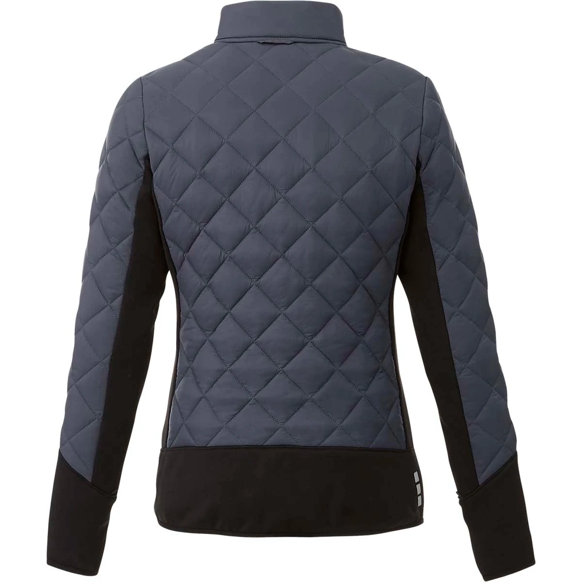 Elevate Women's Grey Storm/Black Rougemont Hybrid Insulated Jacket 4 Elevate Women's Grey Storm/Black Rougemont Hybrid Insulated Jacket - Image 2