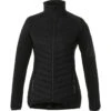 Elevate Women's Black Banff Hybrid Insulated Jacket -Elevate TM99602 Black Black F