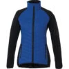 Elevate Women's New Royal/Black Banff Hybrid Insulated Jacket -Elevate TM99602 New Royal Black F