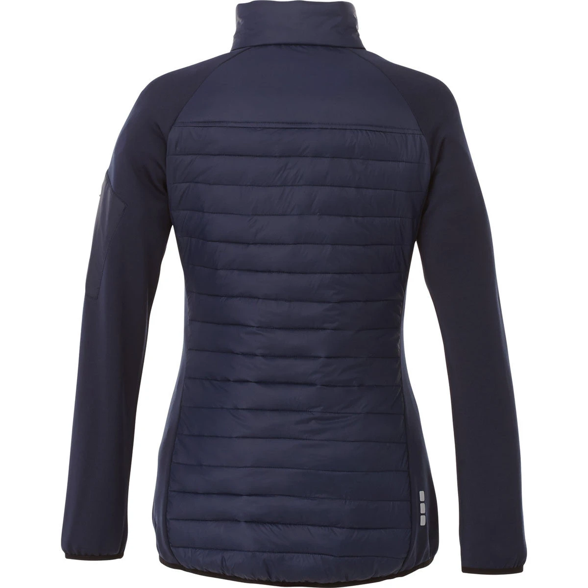 Elevate Women's Vintage Navy Banff Hybrid Insulated Jacket 4 Elevate Women's Vintage Navy Banff Hybrid Insulated Jacket - Image 2