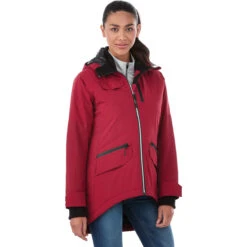 Elevate Women's Vintage Red Breckenridge Insulated Jacket -Elevate TM99651 Vintage Red HTF