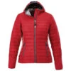 Elevate Women's Team Red Silverton Packable Insulated Jacket -Elevate TM99652 Team Red F