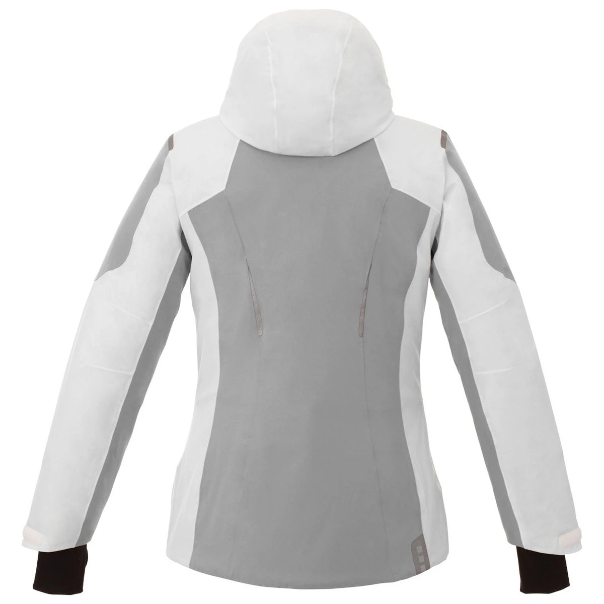 Elevate Women's Grey/White Ozark Insulated Jacket 4 Elevate Women's Grey/White Ozark Insulated Jacket - Image 2